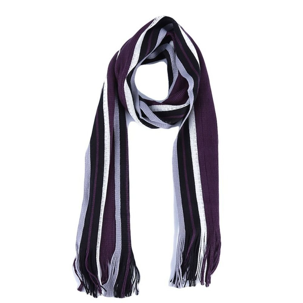 Kasjmier Heren Gestreepte Sjaa - Muffler Men Wool recensie en prijs