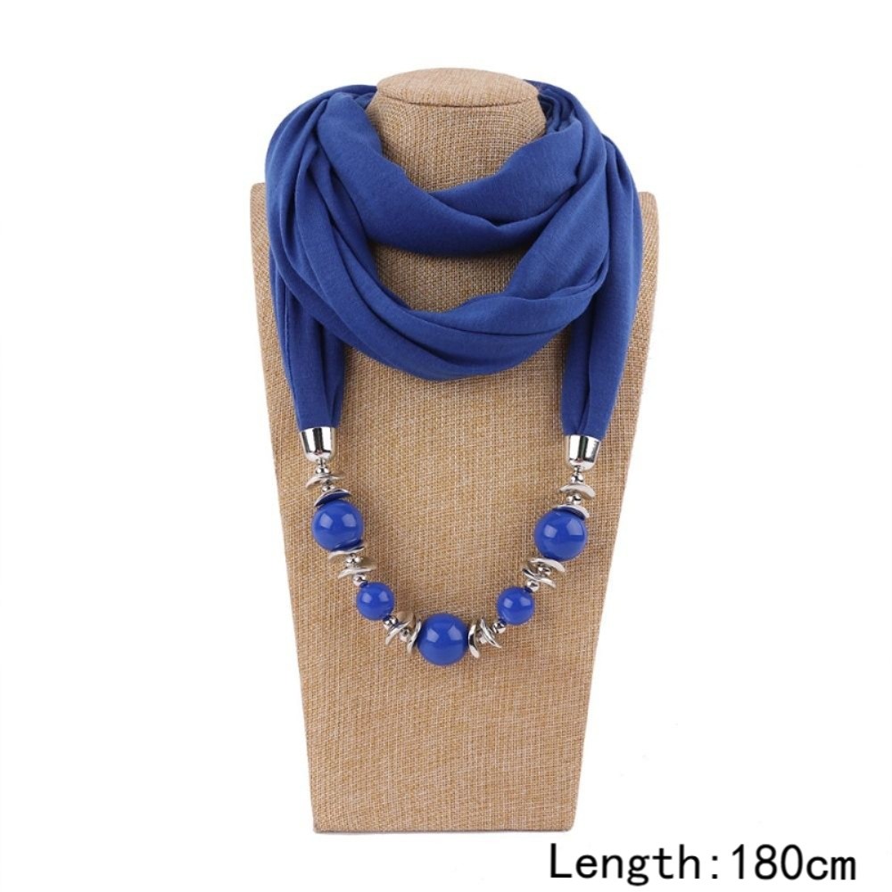 Nieuwe Chiffon Sjaal met Kraal - Infinity Scarf Knit recensie en prijs