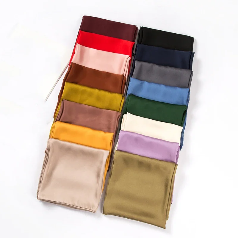 Satijnen sjaal dames 70cm effe - Silk Neck Scarf recensie en prijs