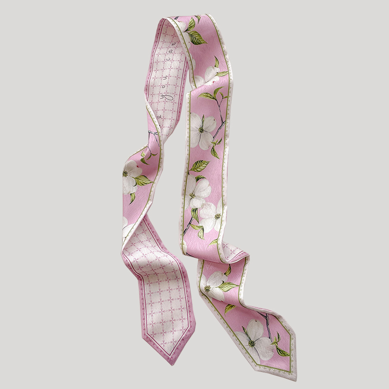 Koreaanse zijden satijnen lang - Silk Neck Scarf recensie en prijs