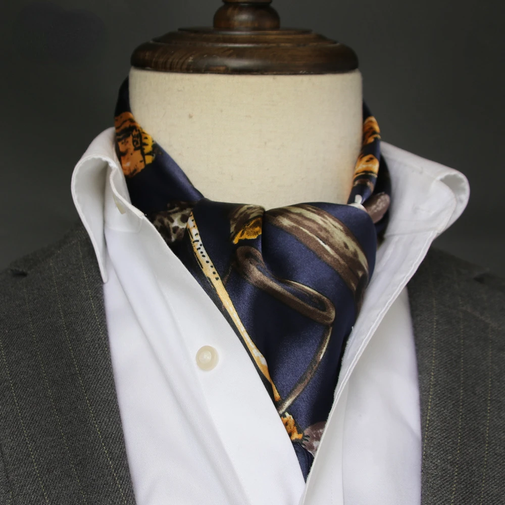 Britse Heren Zijden Sjaal Klei - Silk Neck Scarf recensie en prijs