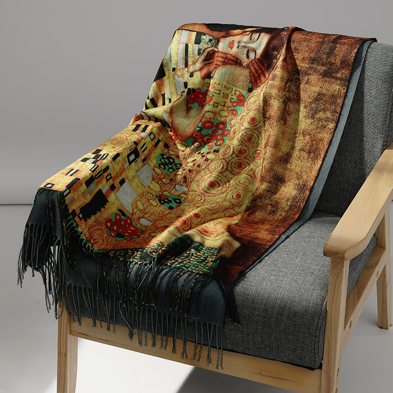 Luxe Merk Olieverfschilderij K - Muffler Men Wool recensie en prijs