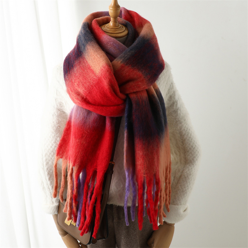 Nieuwe Herfst Winter Ruitpatro - Muffler Men Wool recensie en prijs