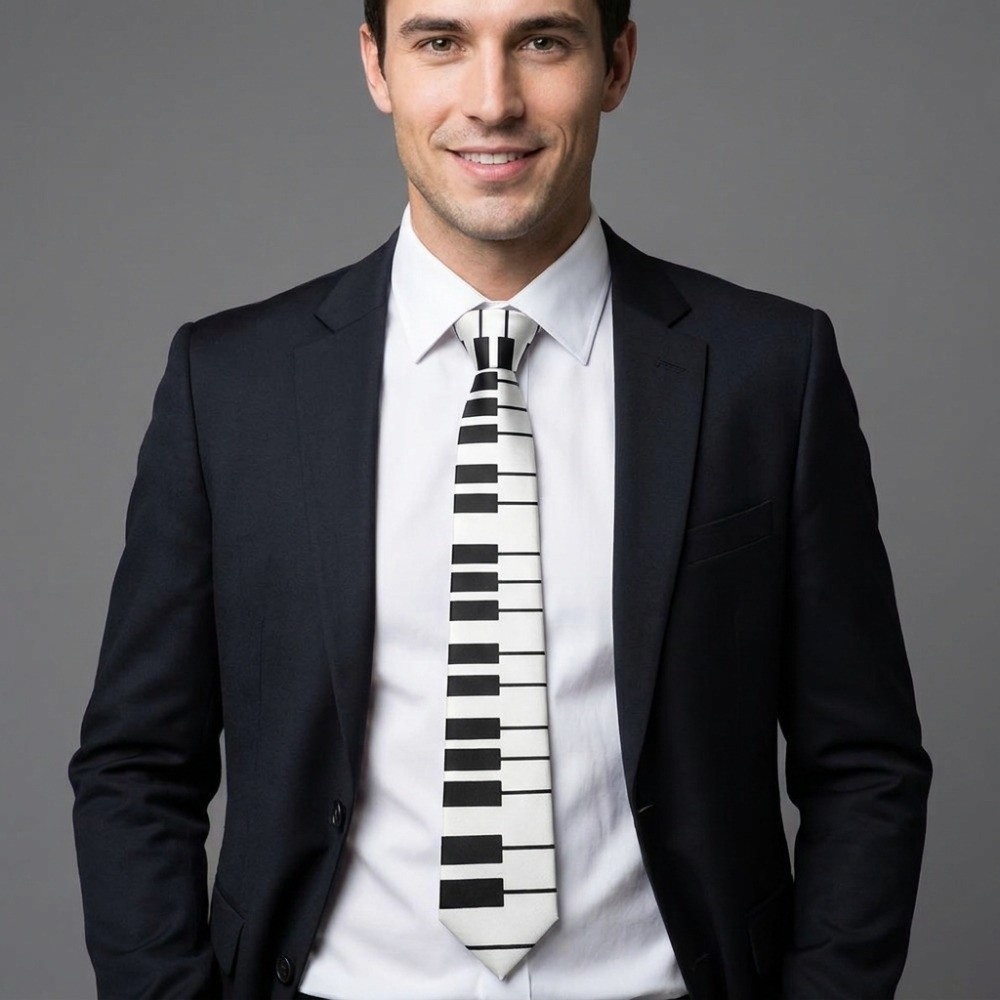Eenvoudige magere pianostropda - Skinny Tie Men recensie en prijs